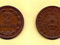 Moneda Nacional - 2 Centavos - Argentina - 1939 - Bronze - KM# 38 - 20 mm - 0
